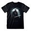 Pánské tričko The Witcher|Zaklínač: Silhouette Moon (XL) černá bavlna