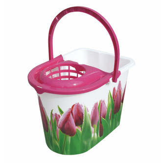 Oválný kbelík Tulip se ždímačem