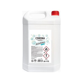 CORONA – ANTIVIR dezinfekce na ruce bezoplachová, 5L