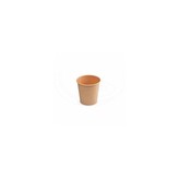 Papírový kelímek hnědý 110 ml, XS (Ø 62 mm) [50 ks]