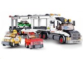 Sluban B-0339 Kamion pro přepravu aut 638 dílků