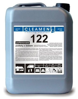 Cleamen 122 PODLAHY S LESKEM,  5L