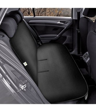 Podložka ochranná pod autosedačku JUNIOR DUO Artificial Leather SIXTOL černá