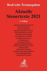 Aktuelle Steuertexte 2021