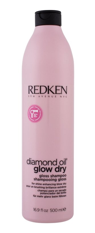 Redken Diamond Oil Šampon Glow Dry 500 ml pro ženy