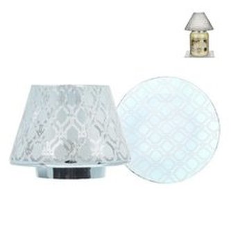 YANKEE CANDLE stínítko a talíř velký Savoy fialový