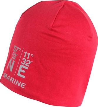 Marine čepice - červená - JR