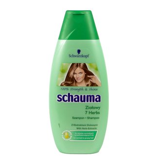 Schauma 7 bylinný šampon na normální a mastné (zelený) 400 ml