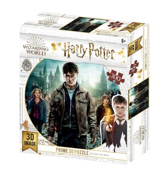 Puzzle 3D Harry, Hermiona a Ron 300 dílků