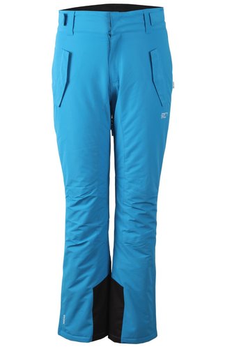 HOTING - pánské zateplené lyžařské kalhoty (10/10) modrá - XL