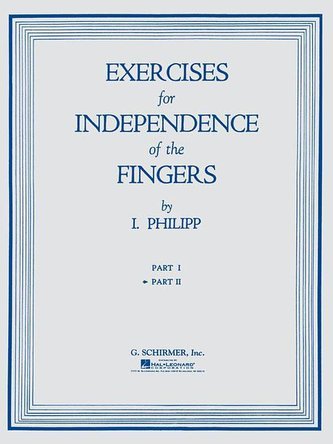 Exercises for Independence of Fingers - Book 2: Piano Technique