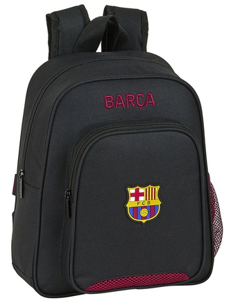 Malý batoh FC Barcelona: (objem 9 litrů|33 x 27 x 10 cm) černý polyester