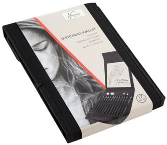 Sada na skicování v pouzdře Nassau