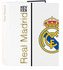 Kroužkový pořadač Real Madrid FC: Znak bílý A4 (33 x 27 x 6 cm