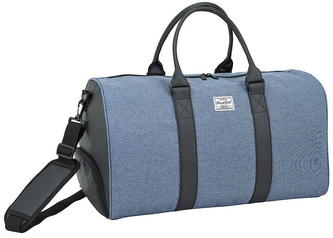Cestovní taška Blackfit 8: Black & Blue (objem 45 litrů|53 x 30 x 28 cm)