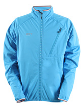 VÄSTERPLANA - pánská ultrallight-softshell bunda bez kapuce - modrá - M