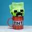 Set Minecraft hrnek a ponožky