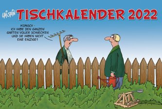 Uli Stein - Tischkalender 2022: Monatskalender zum Aufstellen