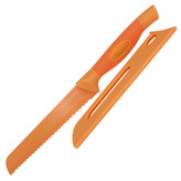 Nůž na chléb Stellar, Colourtone, čepel nerezová, 18 cm, oranžový