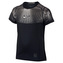 HYPERCOOL MAX SS YTH, 10 | YOUNG ATHLETES | BOYS | SHORT SLEEVE TOP | BLACK/BLACK/MTLC TITANIUM | M