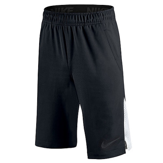 AS HYPERSPEED KNIT SHORT YTH, 10 | YOUNG ATHLETES | BOYS | SHORT | BLACK/WHITE/BLACK | L
