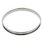 ST. STEEL TART RING, ROLLED EDGE  HT 2 CM O 20 CM