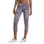 W NK PWR LGNDRY CPRI FUZ GLCH, 10 | WOMEN TRAINING | WOMENS | 3/4 LENGTH TIGHT | BLEACHED LILAC/PURPLE DYNASTY/ | L