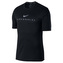 M NK FLSH MLR TOP SS SNL GX, 10 | RUNNING | MENS | SHORT SLEEVE TOP | BLACK | L