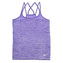 W NK DF KNIT TANK, 10 | RUNNING | WOMENS | TANK TOP/SINGLET | DARK IRIS/HTR | M