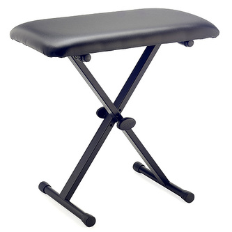 Stolička ke klávesám Stagg, výška 60cm, černá