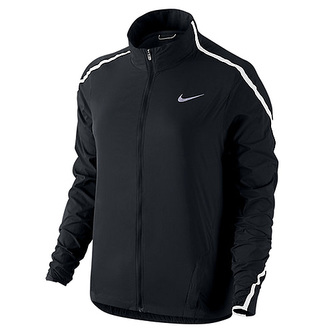 IMPOSSIBLY LIGHT JKT, 10 | RUNNING | WOMENS | JACKET | BLACK/WHITE/REFLECTIVE SILV | M
