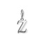 Přívěsek \"Písmeno Z\" Thomas Sabo, 1606-643-21, Charm Club, 925 Sterling silver, blackened, zirconia white