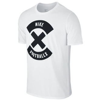 NIKE FOOTBALL X TEE, 10 | FOOTBALL/SOCCER | MENS | SHORT SLEEVE T-SHIRT | WHITE/WHITE | 2XL
