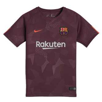 FCB Y NK BRT STAD JSY SS 3R, 10 | FOOTBALL/SOCCER | YOUTH UNISEX | SHORT SLEEVE TOP | NIGHT MAROON/HYPER CRIMSON | M