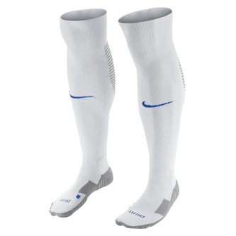 U NK MATCHFIT OTC-TEAM, 30 | FOOTBALL/SOCCER | ADULT UNISEX | KNEE HIGH SOCK | WHITE/JETSTREAM/ROYAL BLUE | S