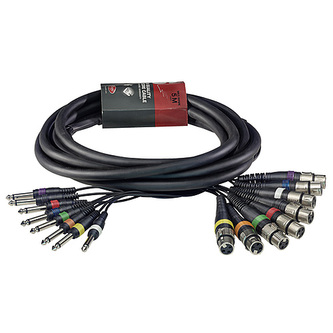 Vícežilový kabel Stagg, délka 5m