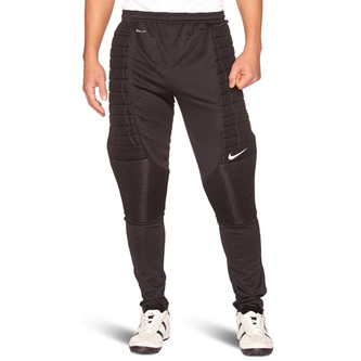 PADDED GOALIE PANT, 10 | FOOTBALL/SOCCER | MENS | PANT | BLACK/BLACK/WHITE | XL