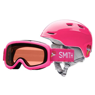 ZOOM JR/GAMBLER, Smith | dětské | helma + brýle | Pink Sugarcone | 5358