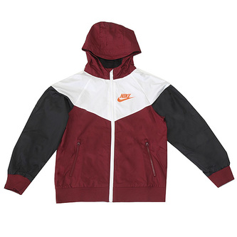 B NSW WR JKT HD, 10 | YOUNG ATHLETES | BOYS | HOODED JACKET | TEAM RED/WHITE/BLACK/HYPER CRI | M