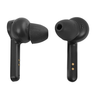 Sluchátka Trevi, HMP 12E07 AIR/BK, Bluetooth 5.0, nabíjecí pouzdro, 4 hodiny, ovládání na sluchátku