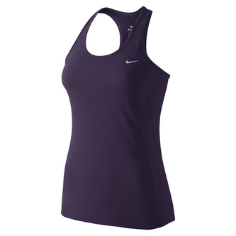 DRI-FIT CONTOUR TANK, 10 | RUNNING | WOMENS | TANK TOP/SINGLET | PURPLE DYNASTY/REFLECTIVE SILV | M
