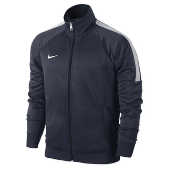 TEAM CLUB TRAINER JACKET, 10 | FOOTBALL/SOCCER | MENS | TRACK JACKET | OBSIDIAN/FOOTBALL WHITE/FOOTBA | 2XL