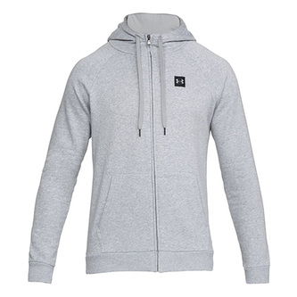 Mikina Under Armour Rival Fleece Fz Hoodie, 1320737-036 | Pánské Mikiny s Kapucí | S