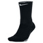 U NG VERSA CREW, 30 | NIKE BASKETBALL | ADULT UNISEX | CREW SOCK | BLACK/WHITE/BLACK | S