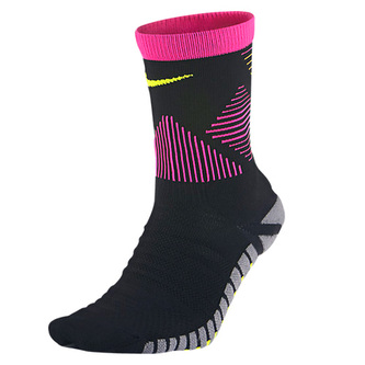 NIKE STRIKE MERCURIAL FOOTBALL, 30 | FOOTBALL/SOCCER | ADULT UNISEX | CREW SOCK | BLACK/HYPER PINK/(VOLT) | 10-