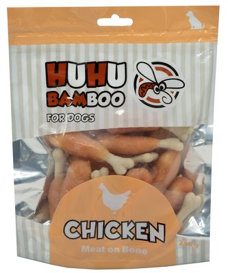 HUHU kureci kost s masem 250g
