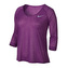 DF COOL BREEZE 3/4 SLEEVE, 10 | RUNNING | WOMENS | 3/4 SLEEVE | COSMIC PURPLE/REFLECTIVE SILV | M