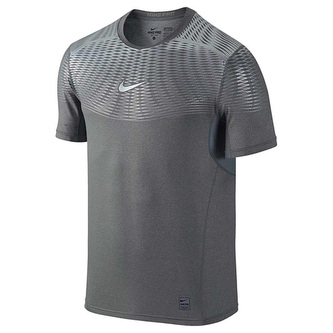 HYPERCOOL MAX FTTD SS, 10 | MEN TRAINING | MENS | SHORT SLEEVE TOP | CARBON HEATHER/MTLC SILVER | XL