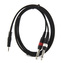 Adaptercable3.5Jack/2xJack1.5mbk