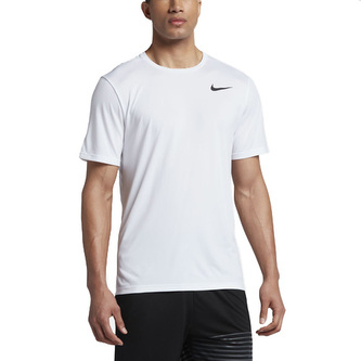 M NK BRT TOP SS HPR DRY, 10 | MEN TRAINING | MENS | SHORT SLEEVE TOP | WHITE/WHITE/BLACK | XL M NK BRT TOP SS HPR DRY, 10 | MEN TRAINING | MENS | SHORT SLEEVE TOP | WHITE/WHITE/BLACK | XL